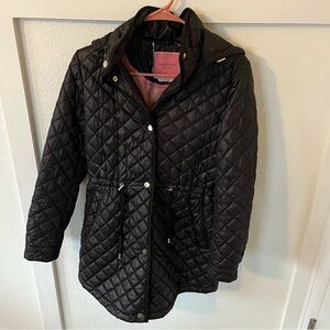 Kate Spade Women's XS Quilted Hooded Jacket.